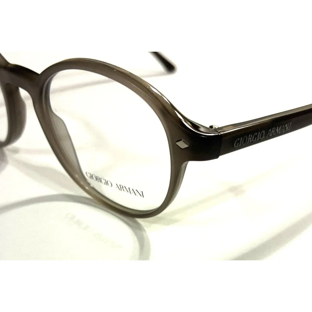 New Giorgio Armani AR7004 5012 Mens Eyeglass Frames Matte Grey Round 48-19~145
